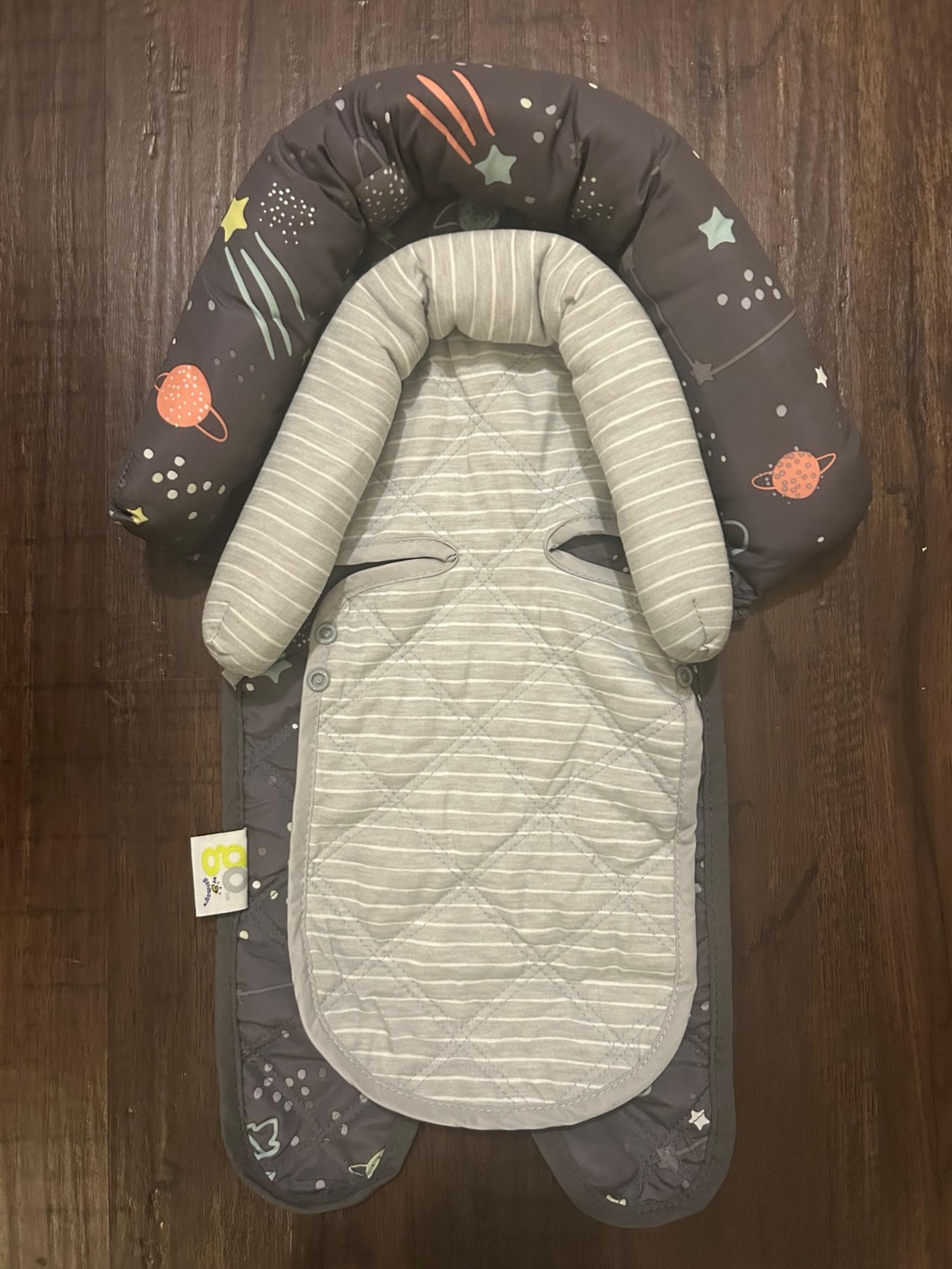 Set of two inserts for infant/baby gear/car seat/highchair/crib/playpen/stroller