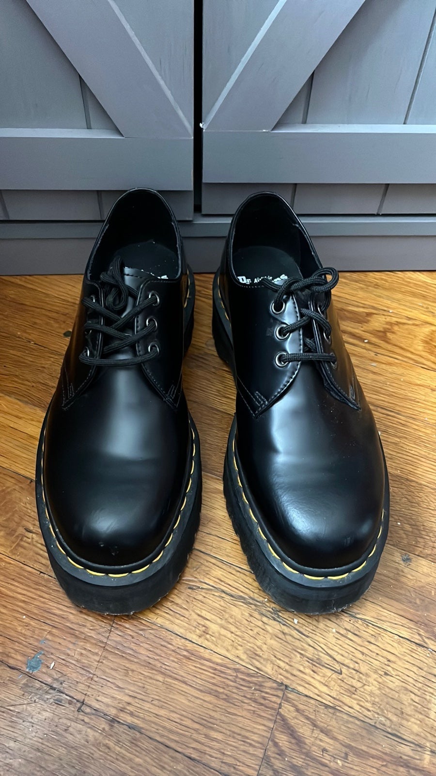 Dr Martens 1461 Leather Platforms Shoes