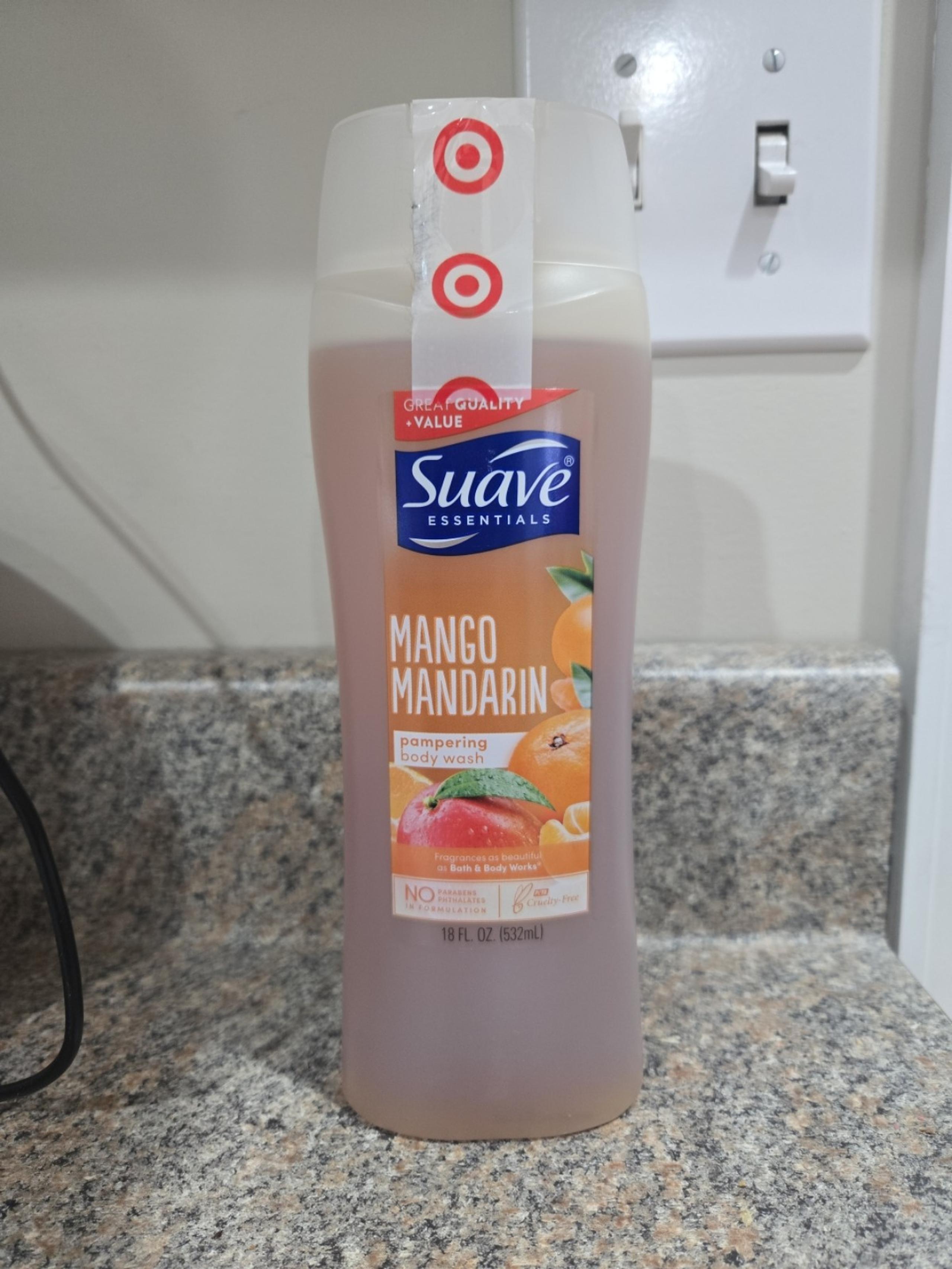 Suave Naturals Mango Mandarin Orange Body Wash 18oz