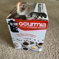 New Gourmia Steam Espresso Maker - 4 shot