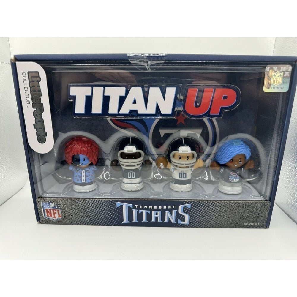 Little People Fisher Price NFL Collector Tennessee Titan Up
