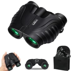 Compact Binoculars for Kids and Adults, Small High Power Aa