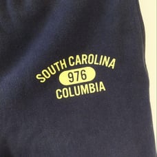 BEAMS Sweatpants Size S College Logo Vintage Style