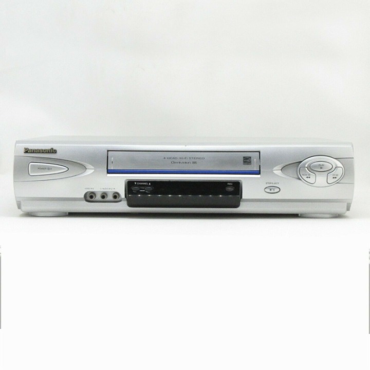 Panasonic PV-V464S Silver 4 Head Hi-Fi Stereo Omnivision Video Cassette Recorder