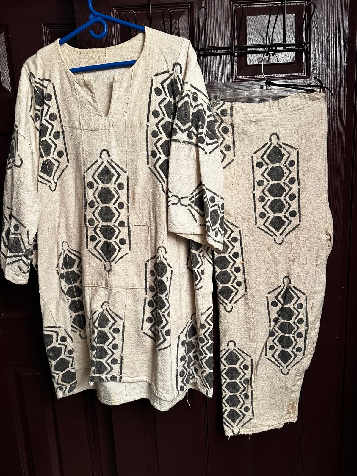 2 piece unisex tunic & pants