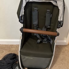 Uppababy Vista V2 Rumble Seat in Hazel color