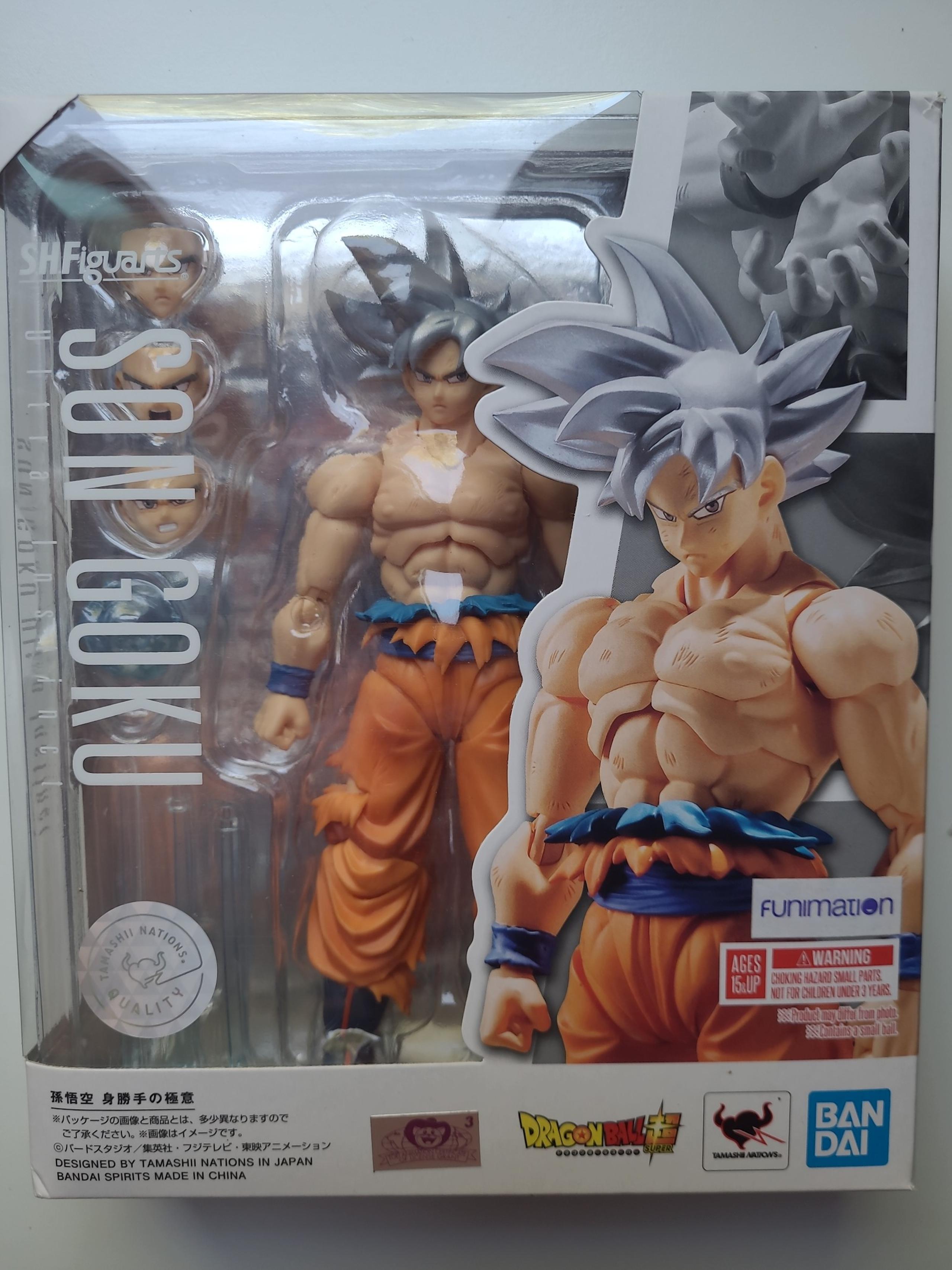 Dragon Ball Super S.H.Figuarts Goku (Ultra Instinct) Action Figure