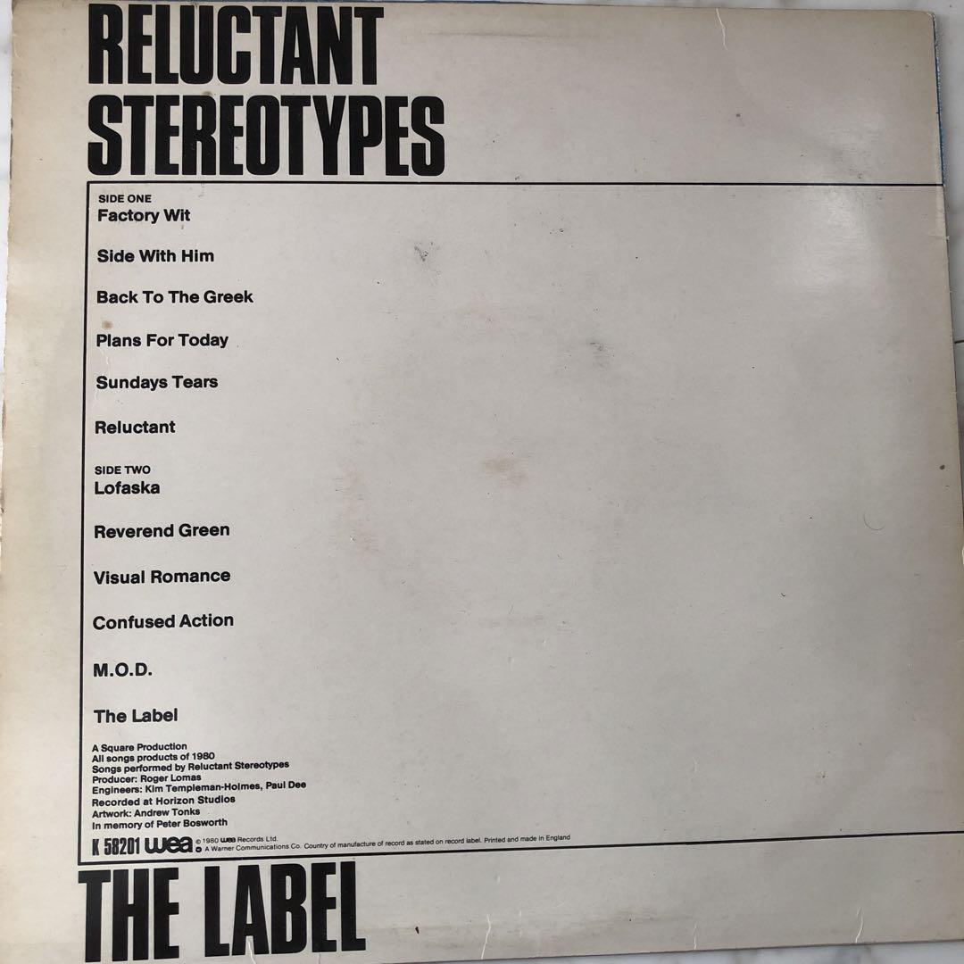 Reluctant Stereotypes The Label Records Reluctant Stereotypes The Label Records