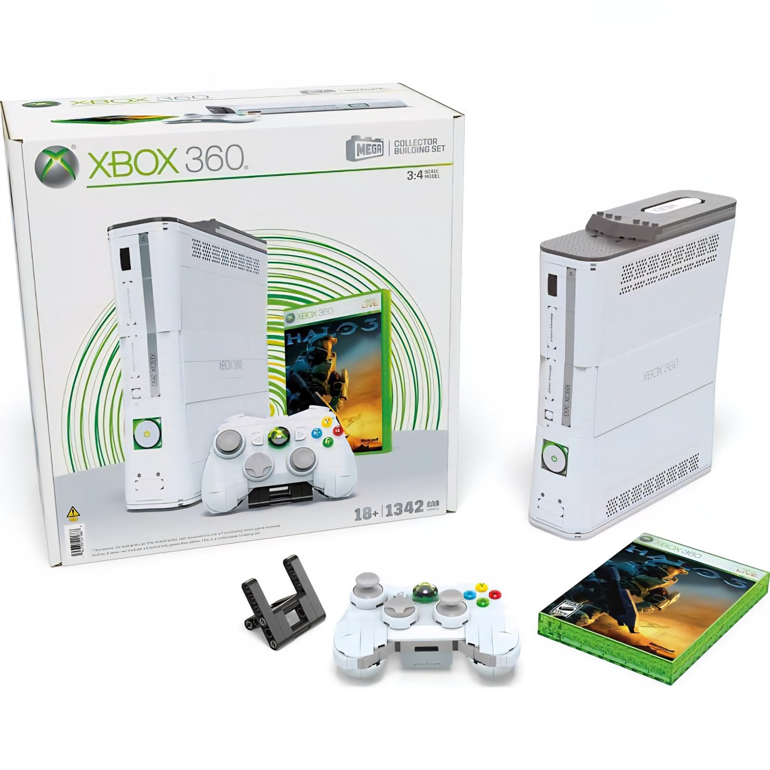 Mega Brands MEGA Showcase Microsoft Xbox 360 Collector Building Set - 1342pcs