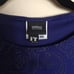Versace Blue Sparkle Shirt Size Medium