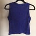 Versace Blue Sparkle Shirt Size Medium