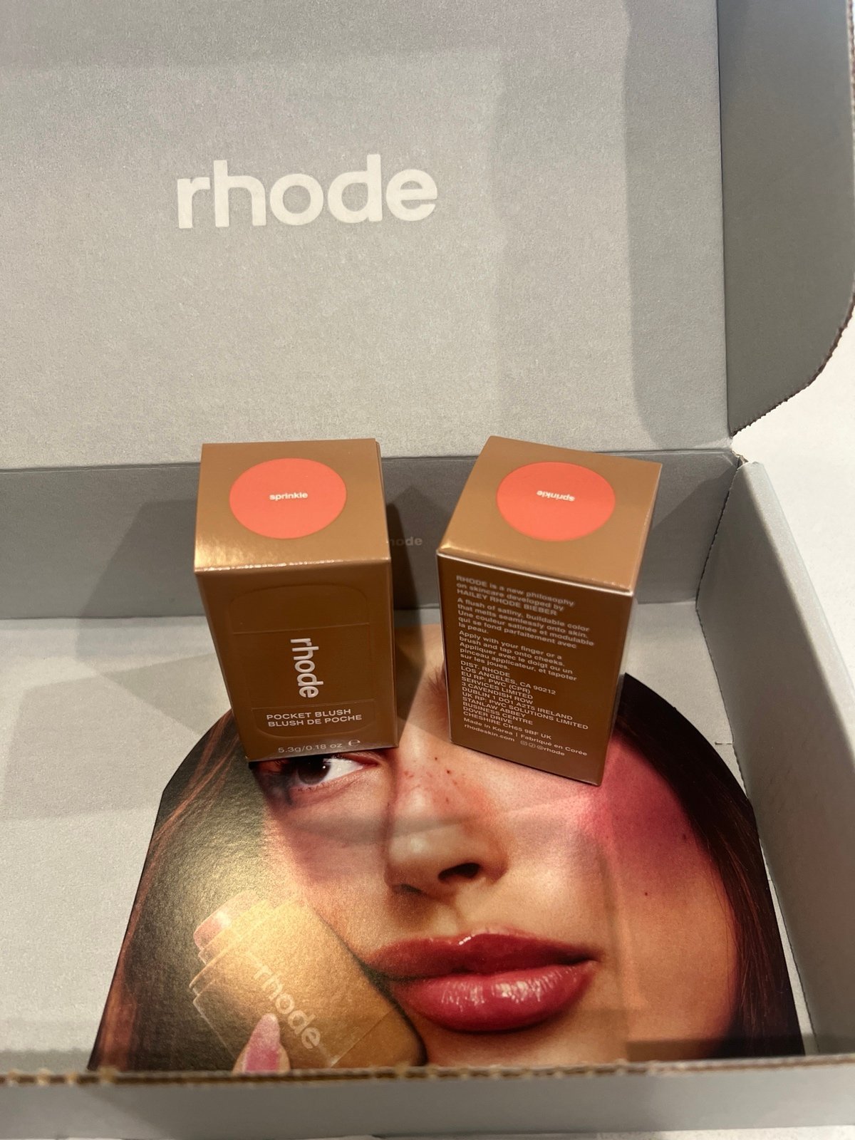 rhode limited edition sprinkle blushes