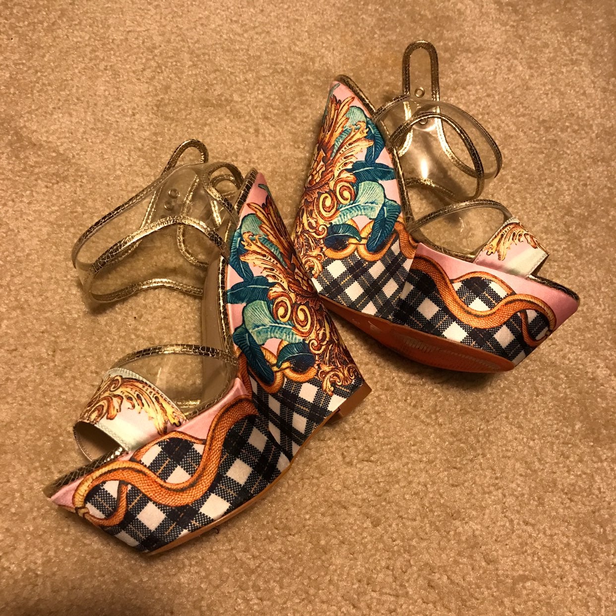 Authentic Just Cavalli Wedges