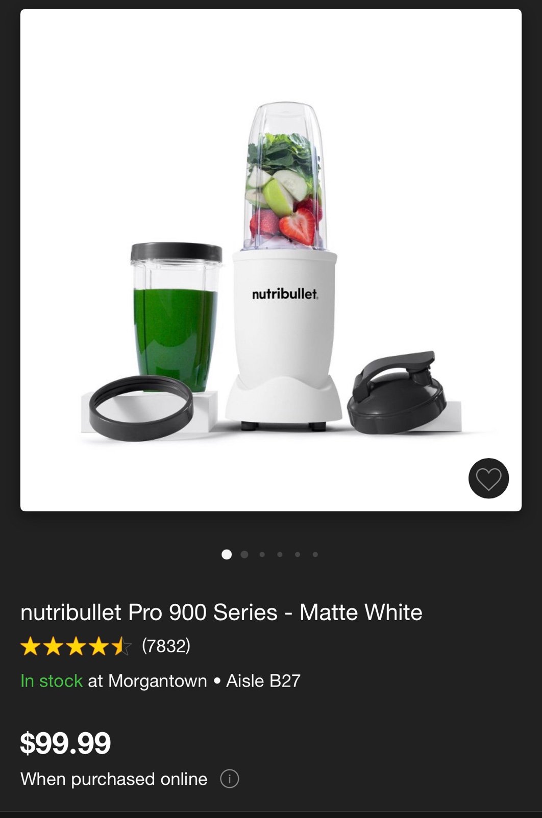 Nutribullet pro