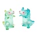 Rare Shoko nakazawa Byron and Rangeron sofubi set