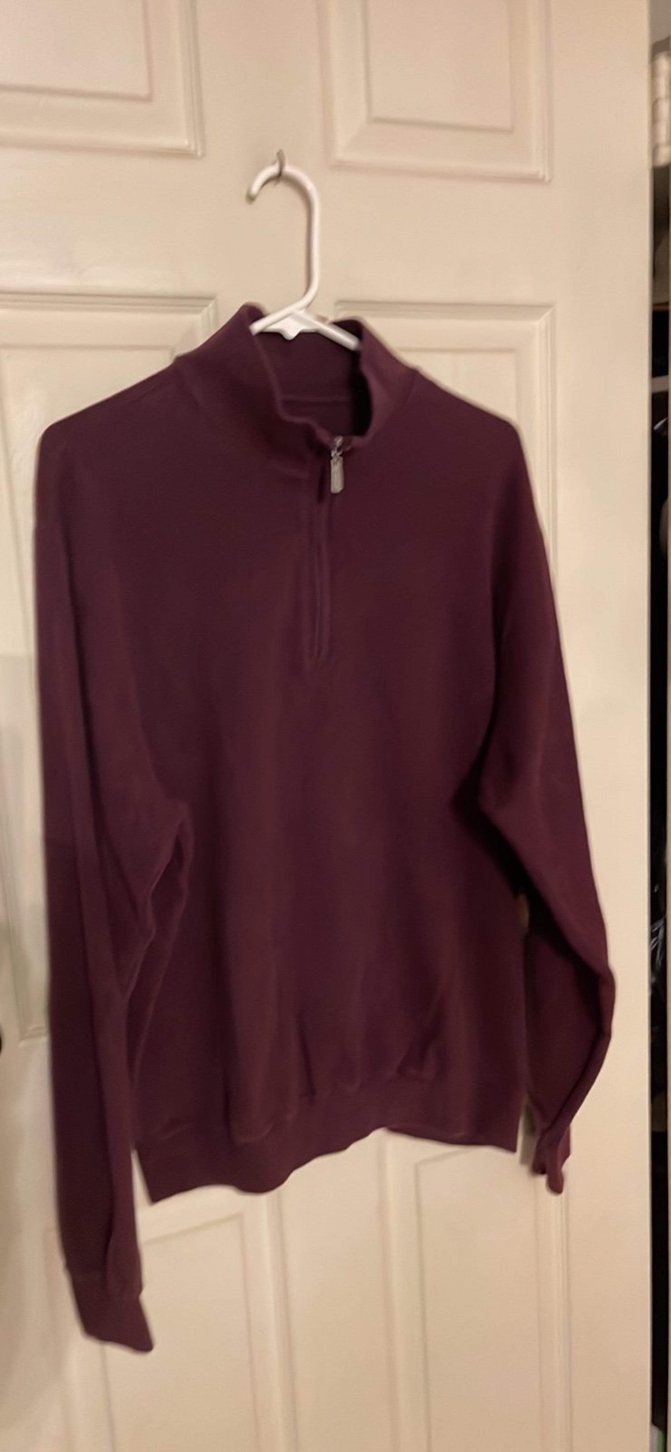Carnoustie golf polo sweatshirt men’s size large