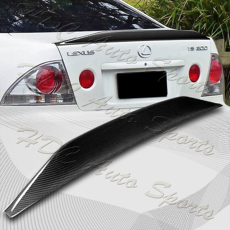 For 2001-2005 Lexus IS300 VIP-Style Carbon Fiber Duckbill Trunk Spoiler Wing