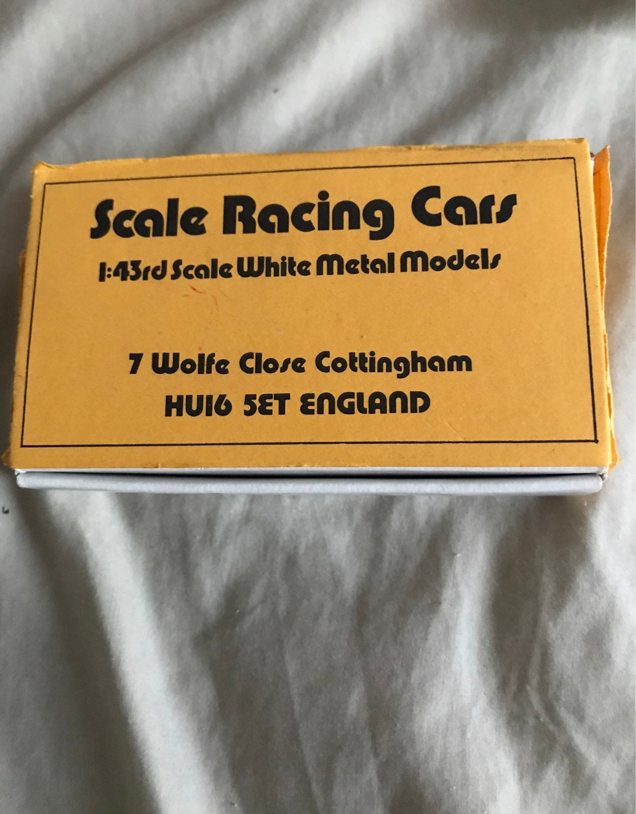 Vintage Scale Racing Cars