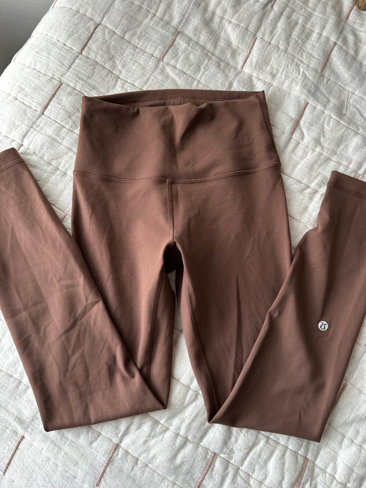 Lululemon wunder train leggings Java