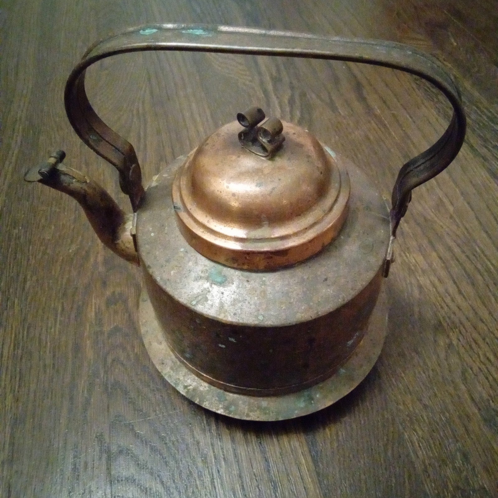 Vintage Copper Kettle Tea Pot