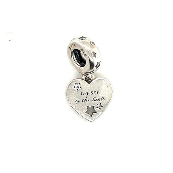 Pandora You Did It, Sky Is The Limit Heart Dangle Charm
