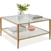 32 Square 2-Tier Large Coffee Table
