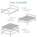 32 Square 2-Tier Large Coffee Table