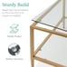 32 Square 2-Tier Large Coffee Table