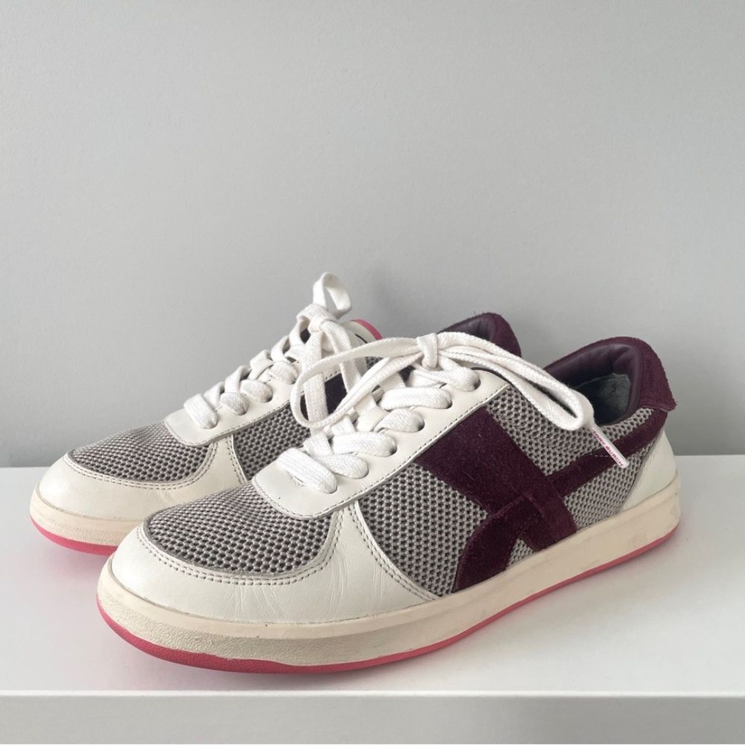 Tory Burch Hank Court Sneakers Athletic Shoes Size 7.5 Women's
