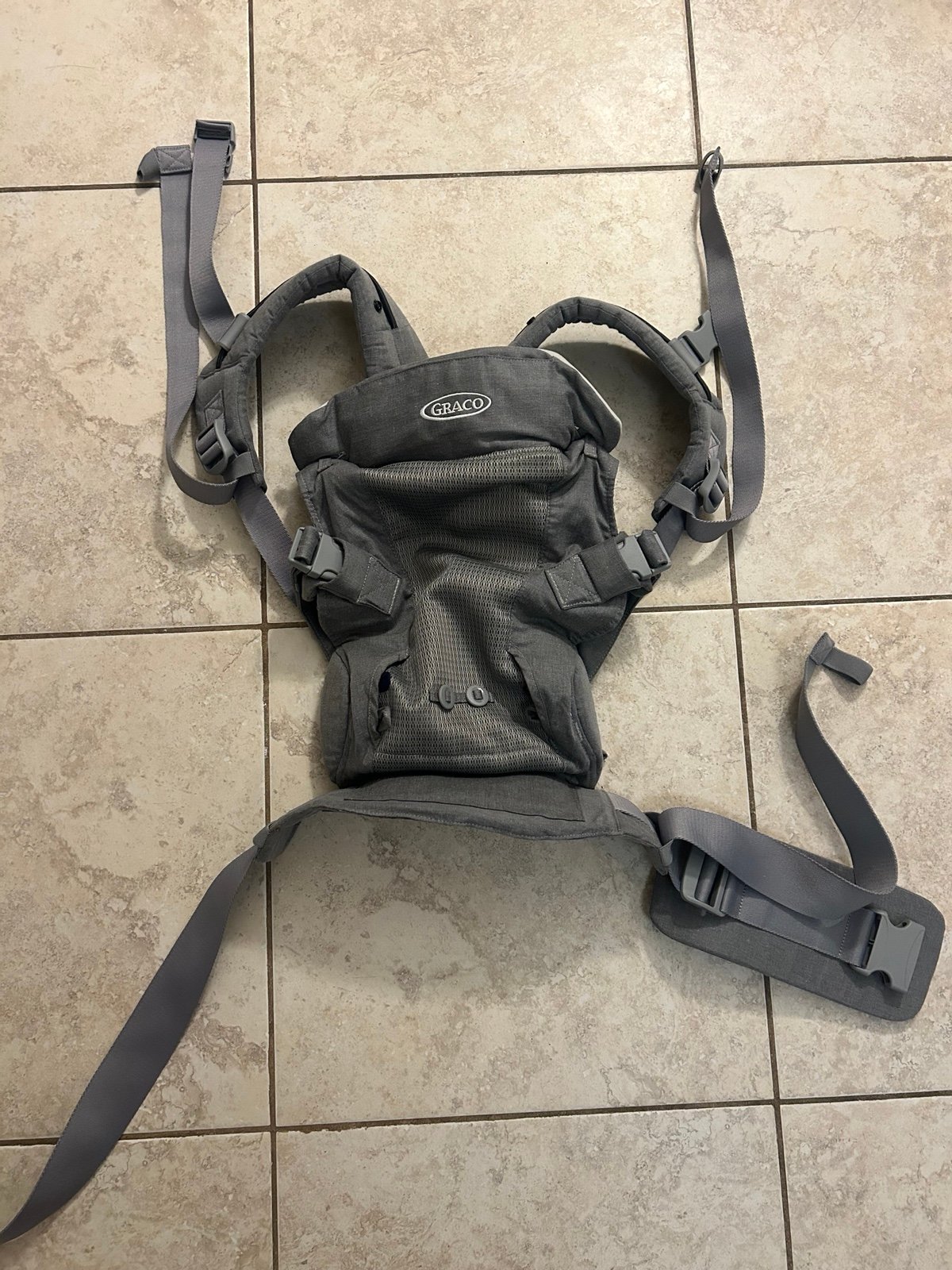 Graco Cradle Me 4-in-1 Baby Carrier Mineral Gray