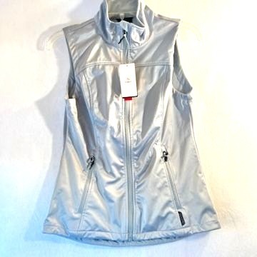 Baleaf Womens Vest Gray Water Resistant Vest Size XS