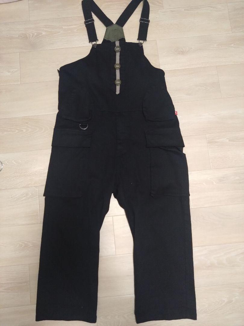 【祝開店！大放出セール開催中】 Virgowearworks DENIM CARGO OVERALLS パンツ