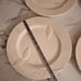 Target BIRCHWOOD CHALET PINECONE Dinner Plates 4 Home Cream Winter Christmas