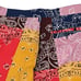 Sun+Stone Men Pants MARCUS 31 (34x32) Straight Fit Colorblock Bandana Patchwork