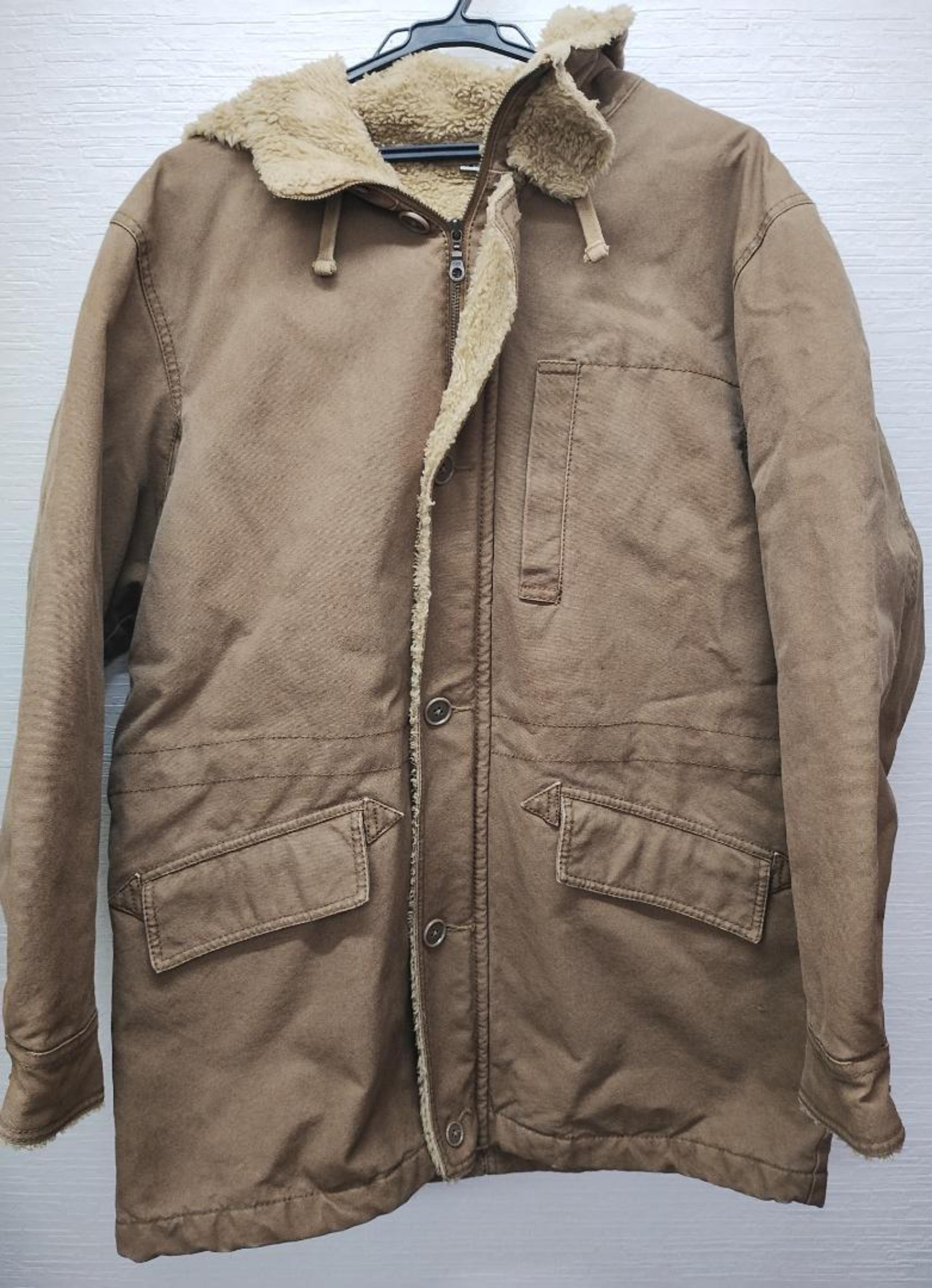 Uniqlo Men's Fleece-Lined Padded Blouson Coat, Size M