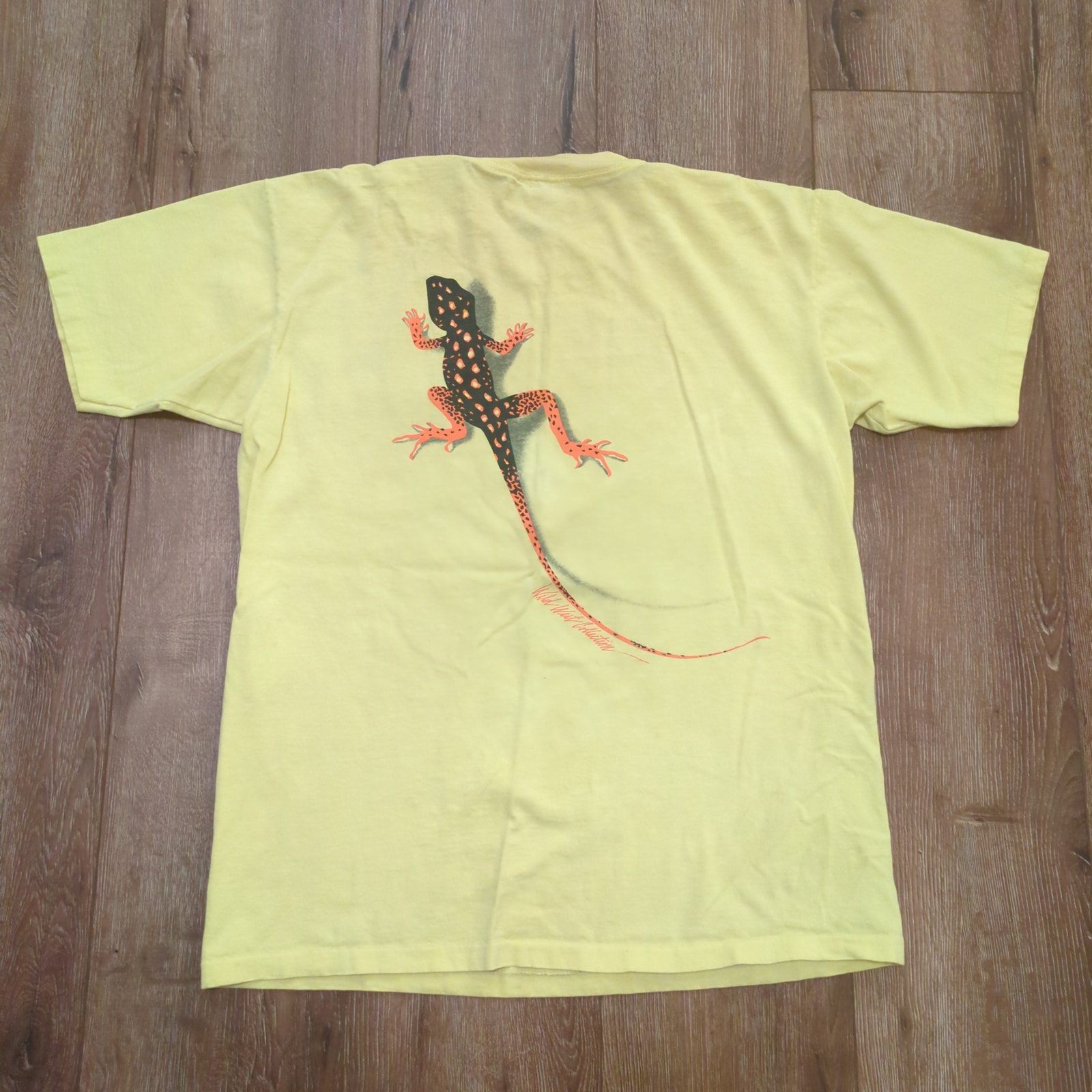 VTG Marlboro Gecko Lizard Adult XL Shirt Wild West Collection Single Stitch 90s