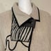 Jaskar Cardigan Sweater.Size Medium. Tan w/zebra print
