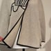 Jaskar Cardigan Sweater.Size Medium. Tan w/zebra print