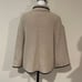 Jaskar Cardigan Sweater.Size Medium. Tan w/zebra print
