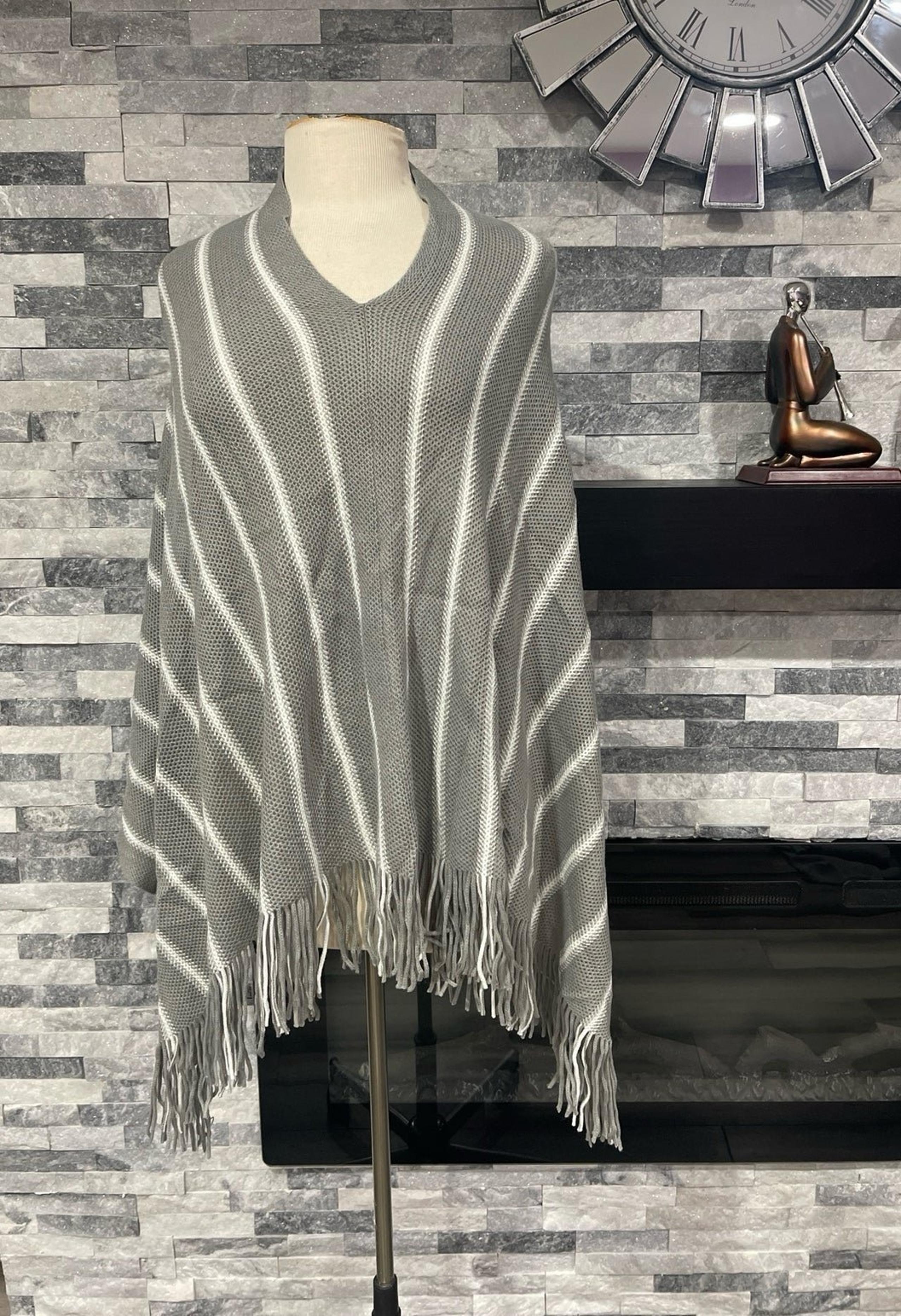 CHARTER CLUB Sz 1 Pullover Sweater Poncho