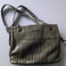 Kate Spade Greenish Gray Croc Embossed Leather Tote Bag Kate Spade Knightsbridge