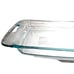 PYREX C233 Easy Grab Baking Dish 3qt Glass Food Storage Dish Open Handles No Lid