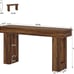 63-Inch Long Console Table, Wooden Rectangular Sofa Table Behind The Couch