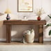 63-Inch Long Console Table, Wooden Rectangular Sofa Table Behind The Couch