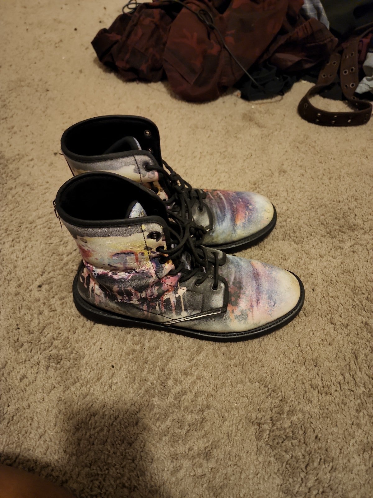 Hi top shoes