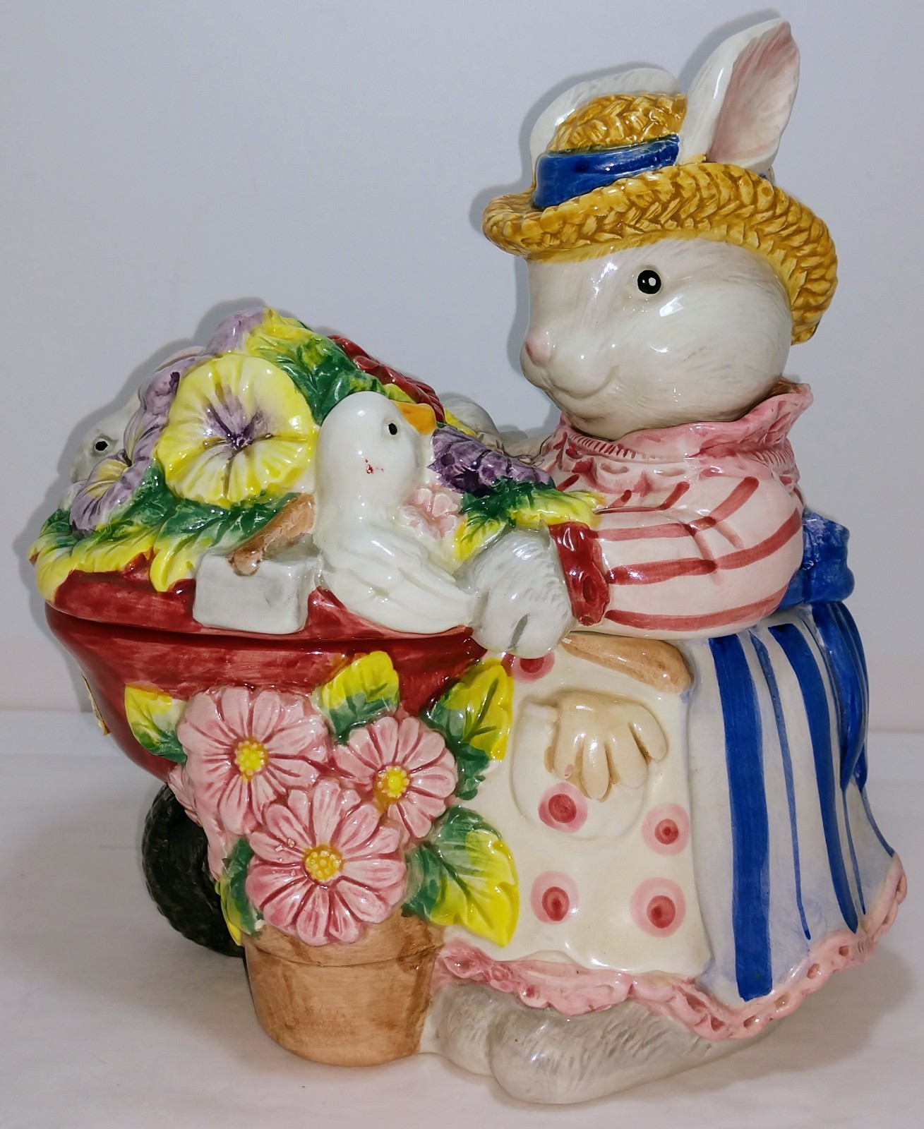 Fitz and Floyd Gooseberry farms cookie jar