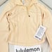Lululemon Define Cropped Jacket / Butter Cream/ size 4/ ready to ship