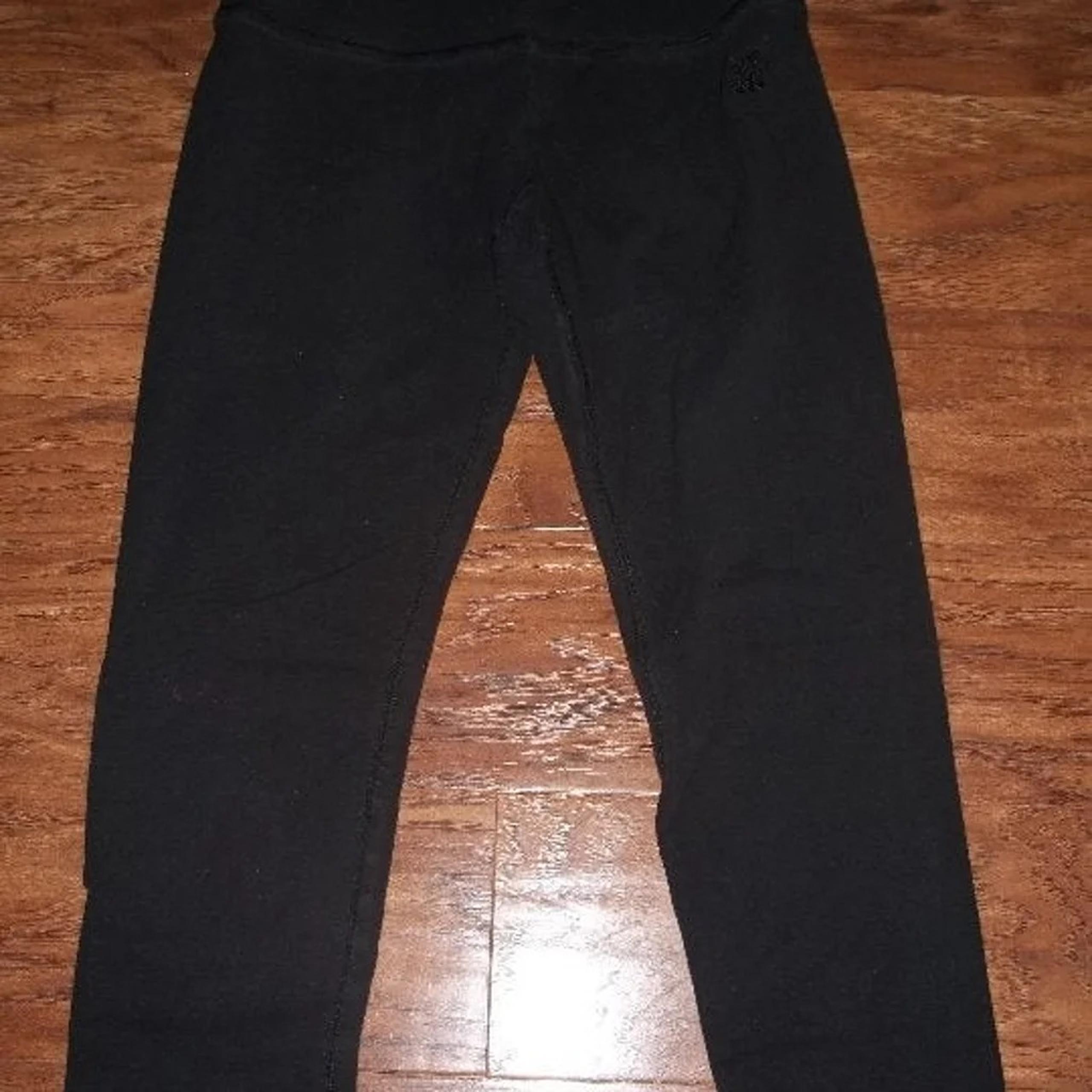 Women's Size XS Extra Small Black Capris leggings