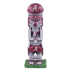 NCAA Crimson Tide Tiki Face Totem Pole Figurine Alabama 16 Hawaiian New SEC