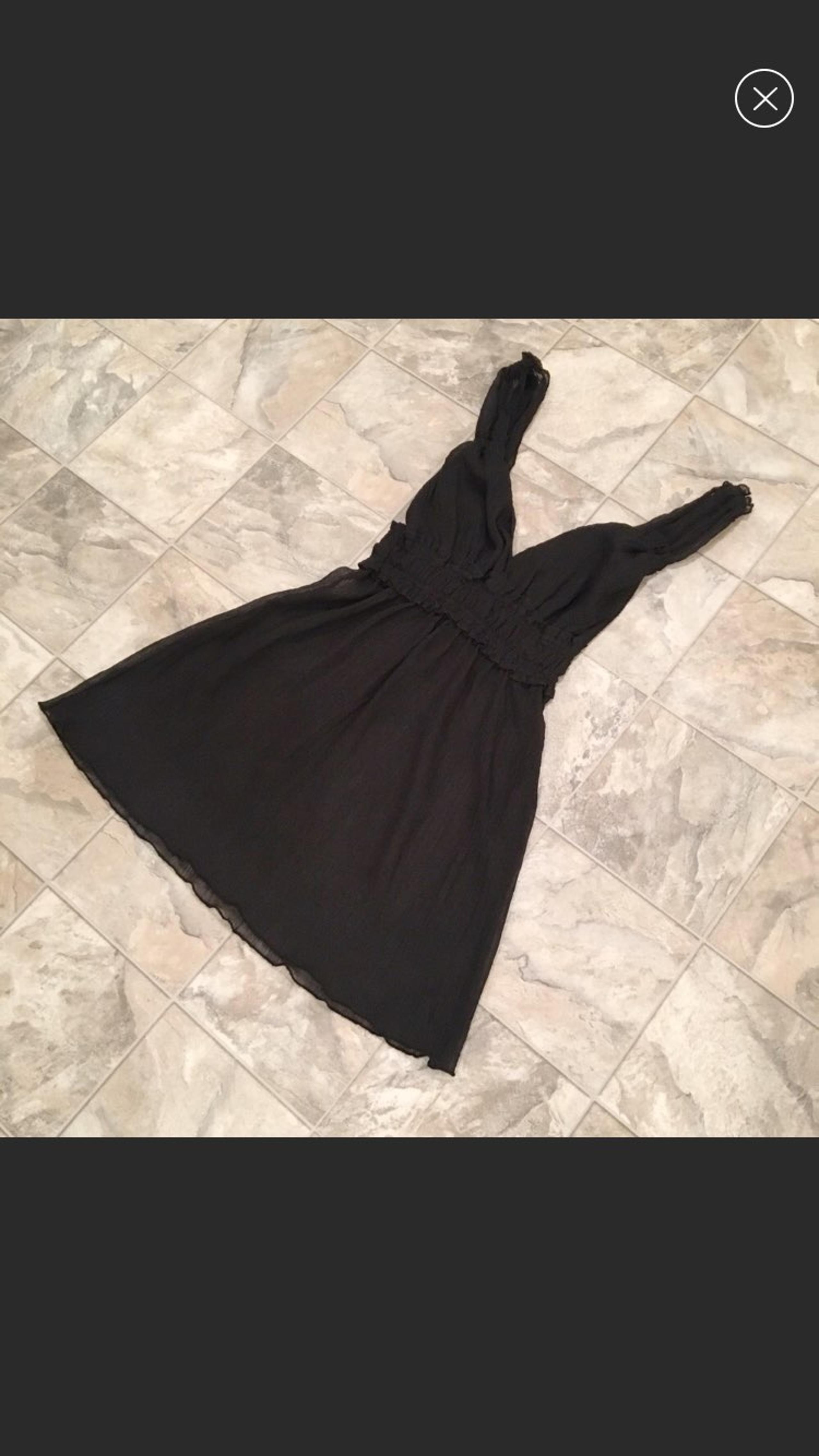 FIRE LOS ANGELES sheer black tank top